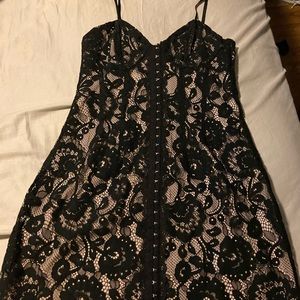 Top shop lace dress